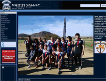 Tablet Screenshot of nvsoccer.org
